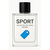 Triplenet Pricing Sport for Men Eau de Toilette Spray 3.4 oz (Over 1 lb) – LongLasting for Active Men, Fresh Scent Cologne Perfume, Authentic Designer Men's Scent 8435137737819