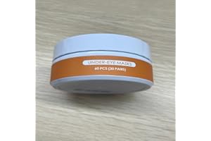 Aeryea Vitamin C Under Eye Patches Masks, Hyaluronic Acid for Dark Circles 24K GOLD Collagen, Smoothing Skin Care Treatment, puffiness, and Fade Wrinkles(50 Pcs)