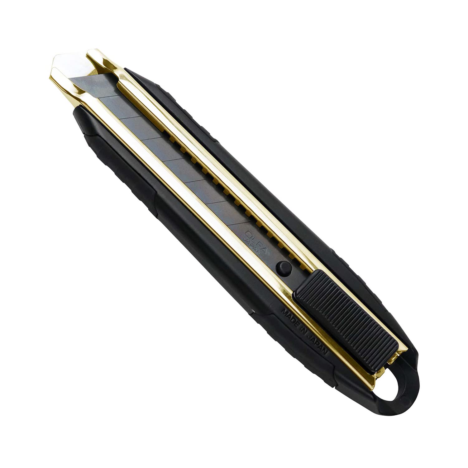 フジ矢 メタルカッターナイフ 黒金 FK02A-BG商品画像