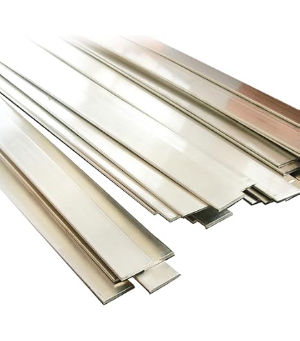 Round Flat Batteries Tinned Copper Bus Bar 8mm X 30mm X 700mm - Pure ...