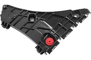 X AUTOHAUX Front Left Bumper Bracket Retainer Spacer Mounting Support for Toyota Tundra 2014-2021 No.521160C110 Plastic Black