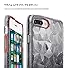 Ringke Air Prism Compatible with iPhone 7 Plus, iPhone 8 Plus Phone Case Slim 3D Design Lightweight Bling Stylish Protective TPU Drop Resistant Cover for iPhone8 Plus - Glitter Clear