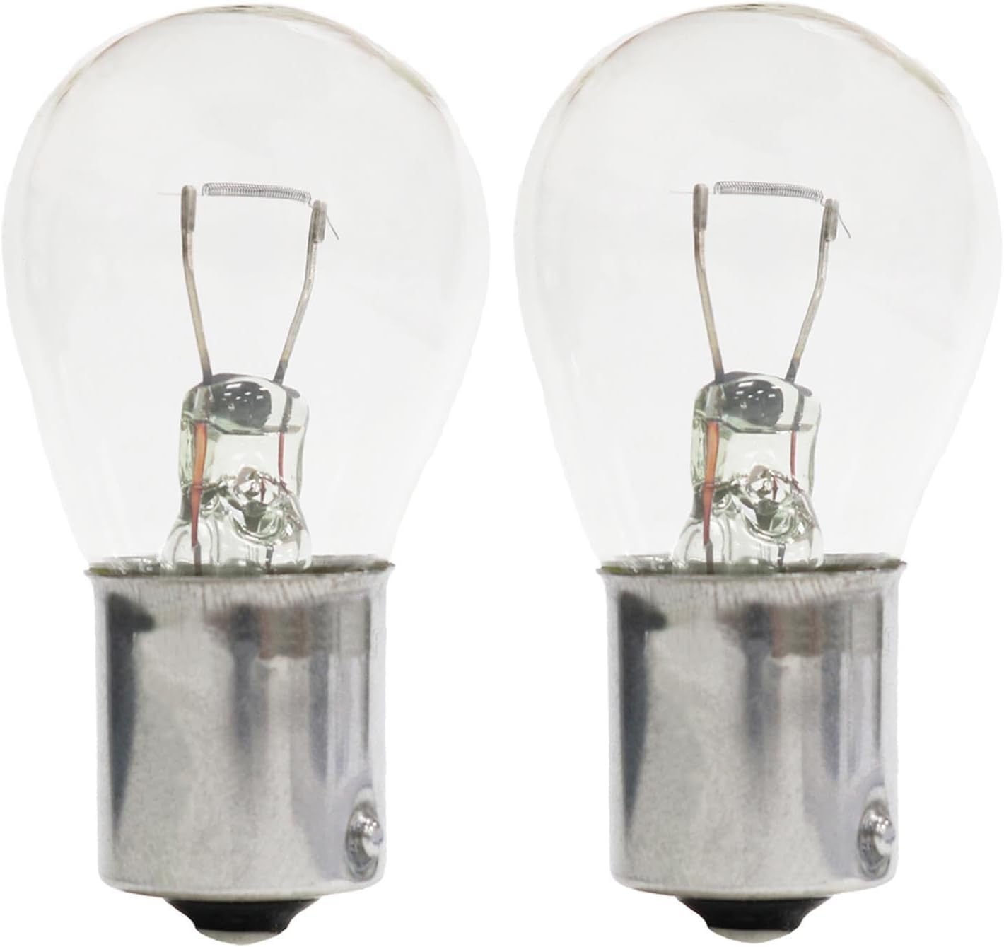 PARLEX 2 x 382 P21W BA15S Bulb 12v 21w Single - Brake Tail Indicator Reverse Fog