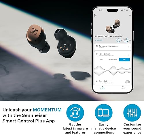 Sennheiser MOMENTUM True Wireless Smart Earbuds with Bluetooth