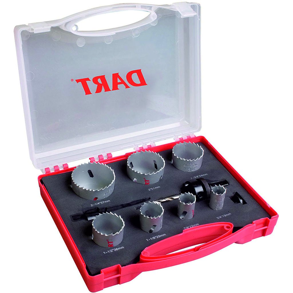 DART 10 Piece Holesaw Kit DAHK10