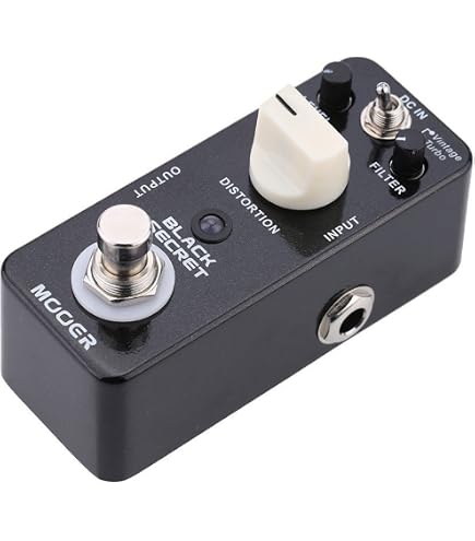 Mooer Brown Sound 3 – Pédale Préampli Numérique Overdrive / Distorsion Type VH V3 – Son Signature Pour Guitare Électrique