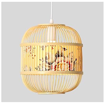 Amazon Com Snooker Chandelier Modern Pendant Light Bamboo Ceiling