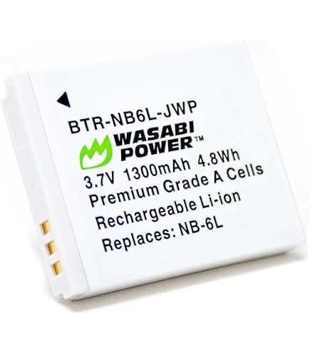 Amazon.com : Kastar NB-6L Replacement Battery for Canon PowerShot