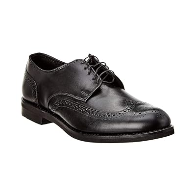 Allen Edmonds Black Nomad Wing Leather Oxford Shoes Kuwait