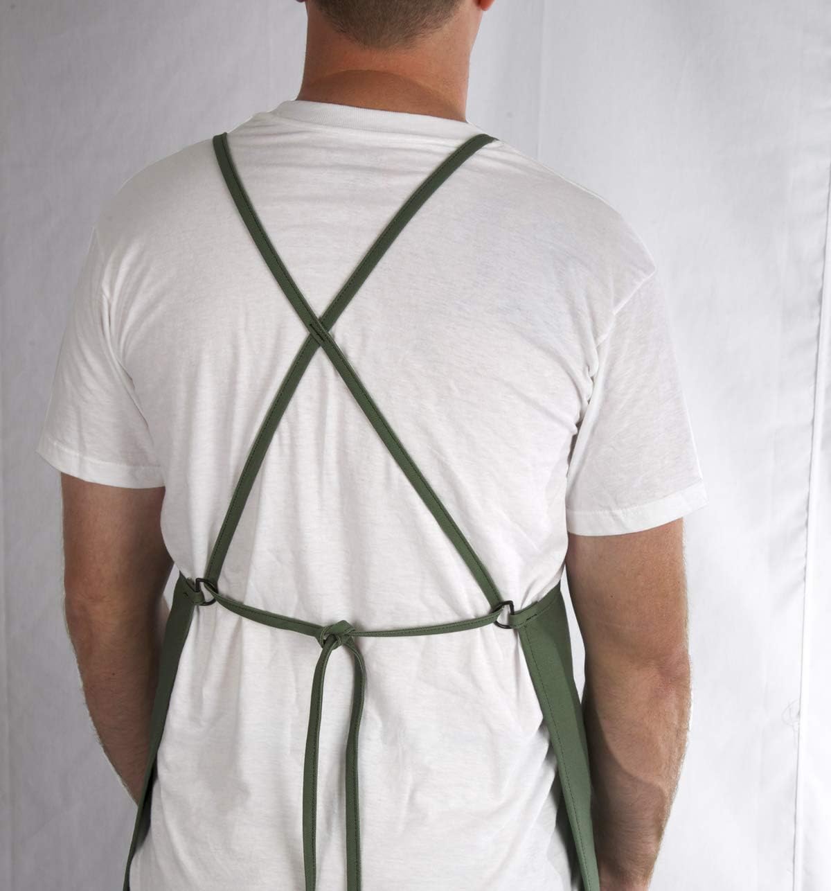 Olive Drab Split Leg Trucker's Apron: Home Improvement