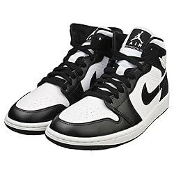 Jordan 1 Mid Women White/Black-Panda Mid DV0991-101