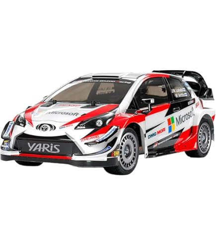 Amazon.com: TAMIYA 1/10 Toyota GAZOO WRT/GR Yaris Rally1 TT-02