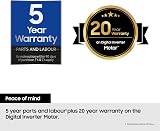 Samsung Series 6 Washer Dryer AI Energy Wi Fi 9/6kg 1400rpm White WD90DG6B85BEU1 view 7