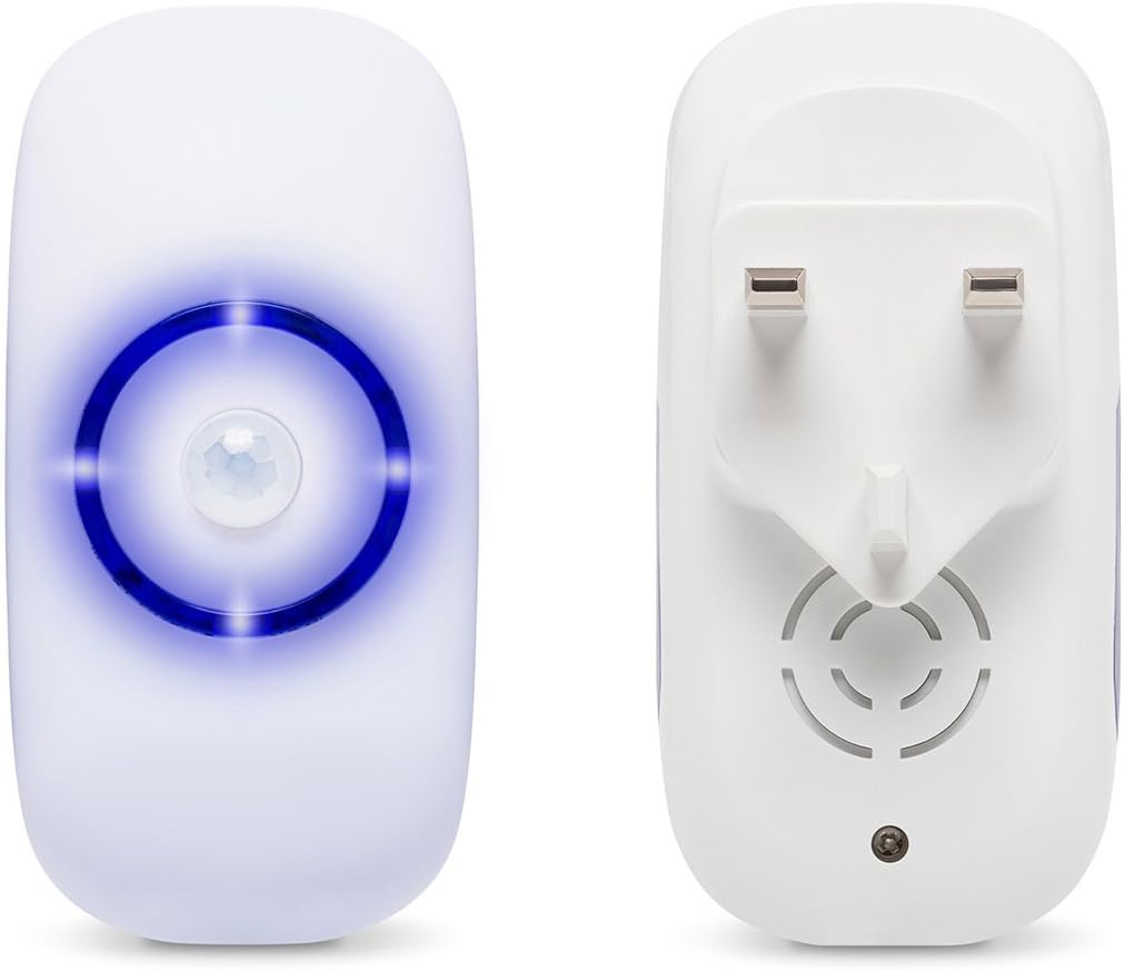 Motion Sensor Night Light, Plug in Motion Detector Led Nightlight Energy Saving Motion Activated Bright Safety Light for Kids and Adults Room, Bedroom, Bathroom, Hallway, Basement and Stairs