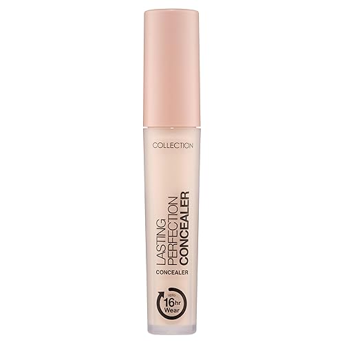 Collection Cosmetics Lasting Perfection Concealer, 16-Hour Wear, Long Lasting Concealer, 4ml, Ivory