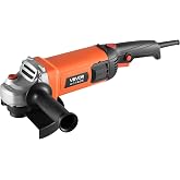 VEVOR Angle Grinder, 7" Electric Grinder Power Tool, 13Amps 8500RPM High-Speed Corded Angle Grinders with 270&deg; Adjustable Dust Guard for Metal Grinding, Cutting, Rust Removal (Disc Not Included)
