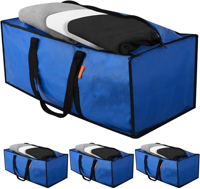 Heavy Duty Extra Large Storage Bags 4 Pack Moving Bags for Moving
