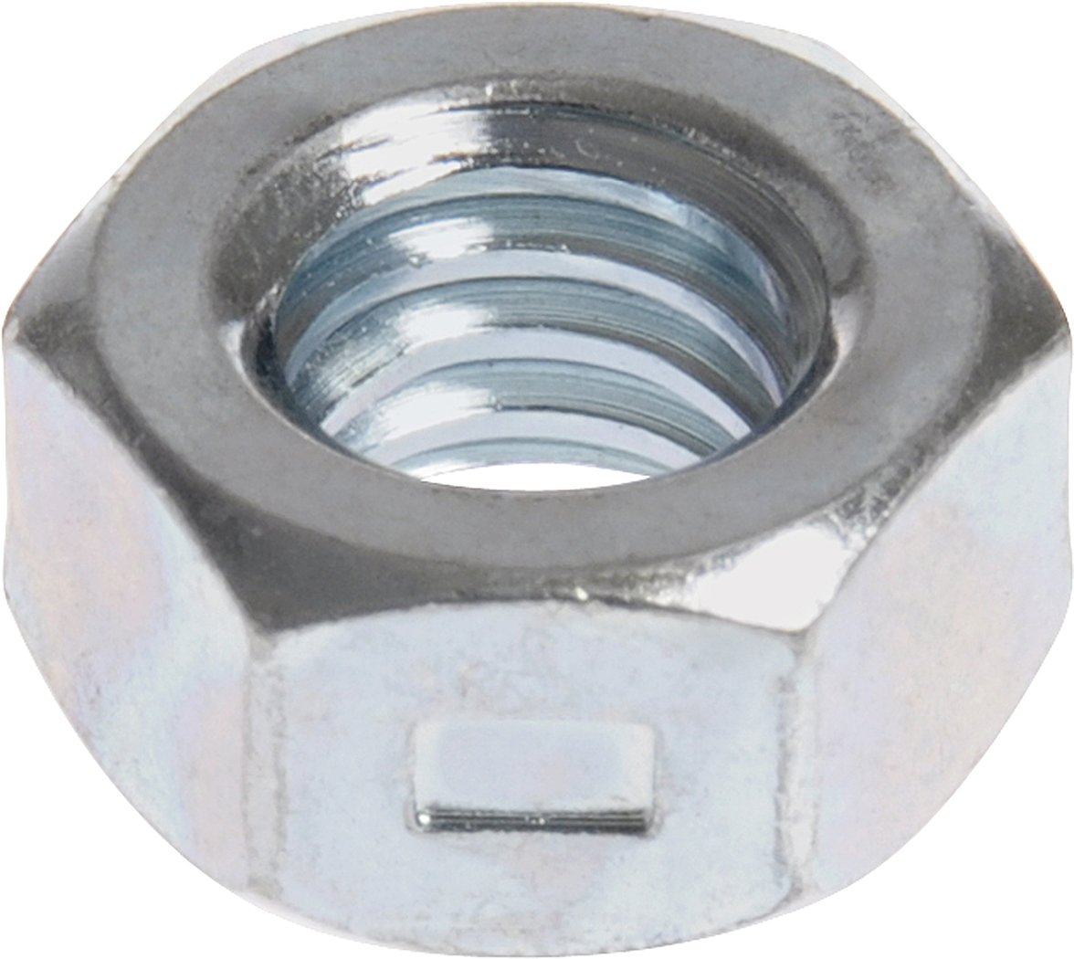cheesenuts 08、15、55、58、62、65 58466 Hex Center Lock Nut 1/4-20 Zinc Plated Secure