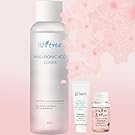 ISNTREE Hyaluronic Acid Toner 200ml & Whamisa Deep rich Essence Toner Mini 20ml, MAKEP:REM Facial Cream Mini 10ml | Deep Moisturizing, Soothing, Nourishing | Adenosine & Allantoin | Limited QTY |