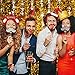 LeeSky 3PCS Christmas Santa Headbands Reindeer Antlers Christmas Head Bands Hair Hoop for Christmas Holiday New Years Decoration