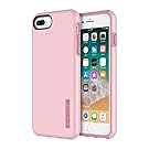 iPhone 8 Plus Case, iPhone 7 Plus Case, Incipio Premium DualPro Shockproof Hard Shell Hybrid Rugged Dual Layer Protective Outer Shell Shock and Impact Absorption Cover (5.5 Inch)- Rose Quartz