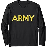 APFU - Army Physical Fitness Uniform Long Sleeve T-Shirt