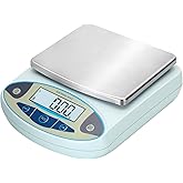 Lab Scale 5000g x 0.01g,13 Unit 0.01g Accuracy High Precision Digital Analytical Balance, Electronic Laboratory Precision Gram Scale Digital Kitchen/Jewelry/Scientific Scale