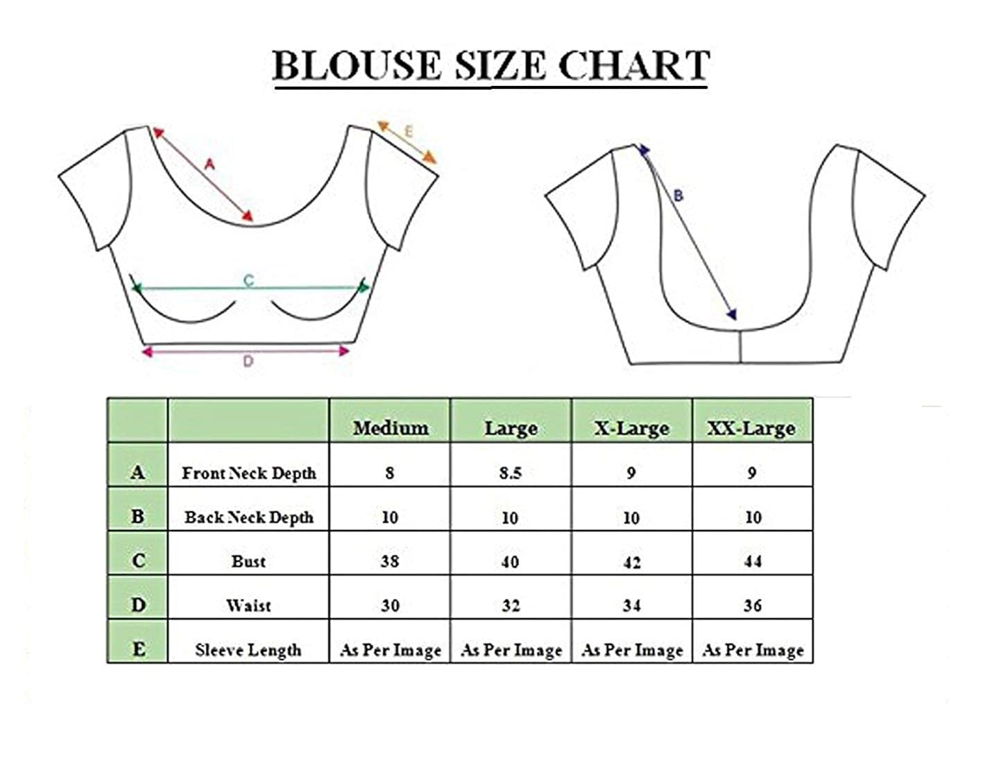 women's round neck black sequence saree's blouse