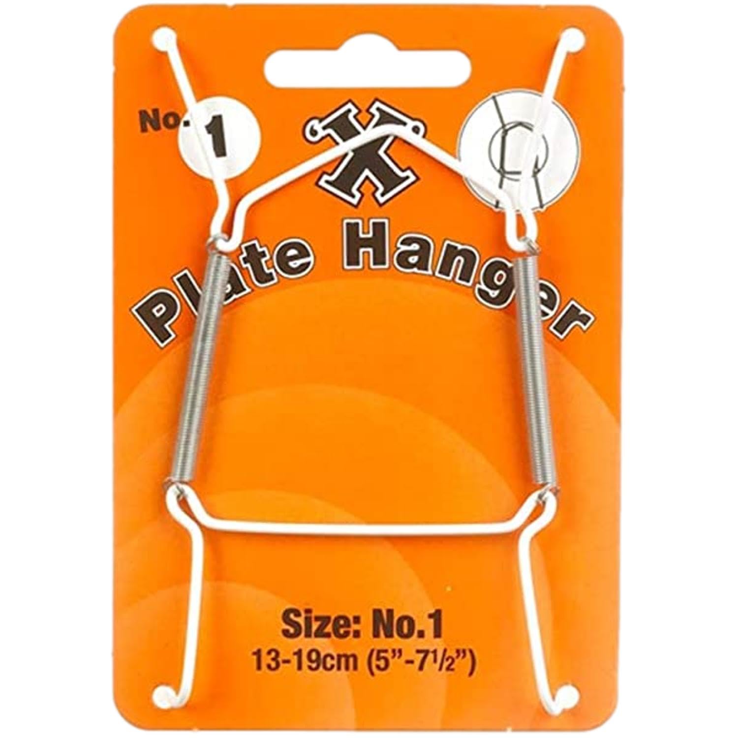 X No1 13-19cm Plate Hanger, White, 14022