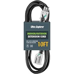 Ultra Explorer 10 FT Outdoor Extension Cord with