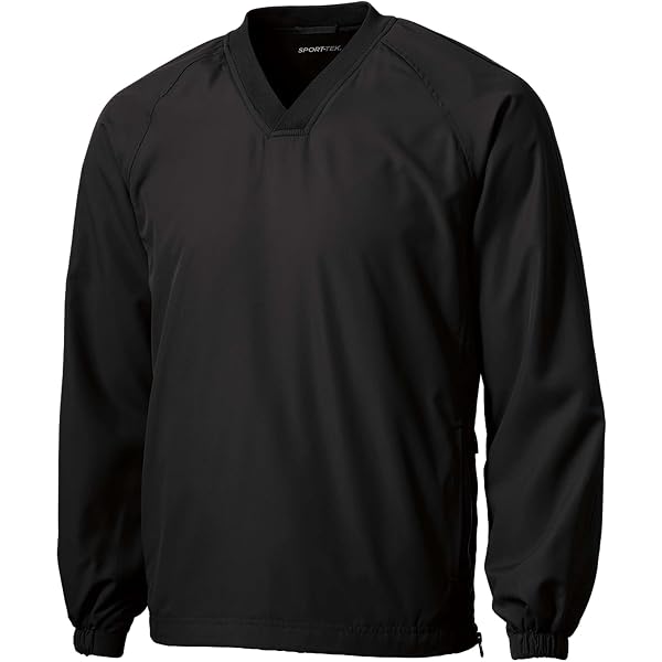 Augusta Activewear Micro Poly Windshirt/Lined, Black, XXX Large at