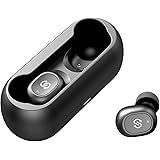 SoundPEATS True Wireless Bluetooth Earbuds in-Ear Stereo Bluetooth Headphones Wireless Earphones (Bluetooth 5.0, Built-in Mic, Stereo Calls, Total 15 Hours Playtime)