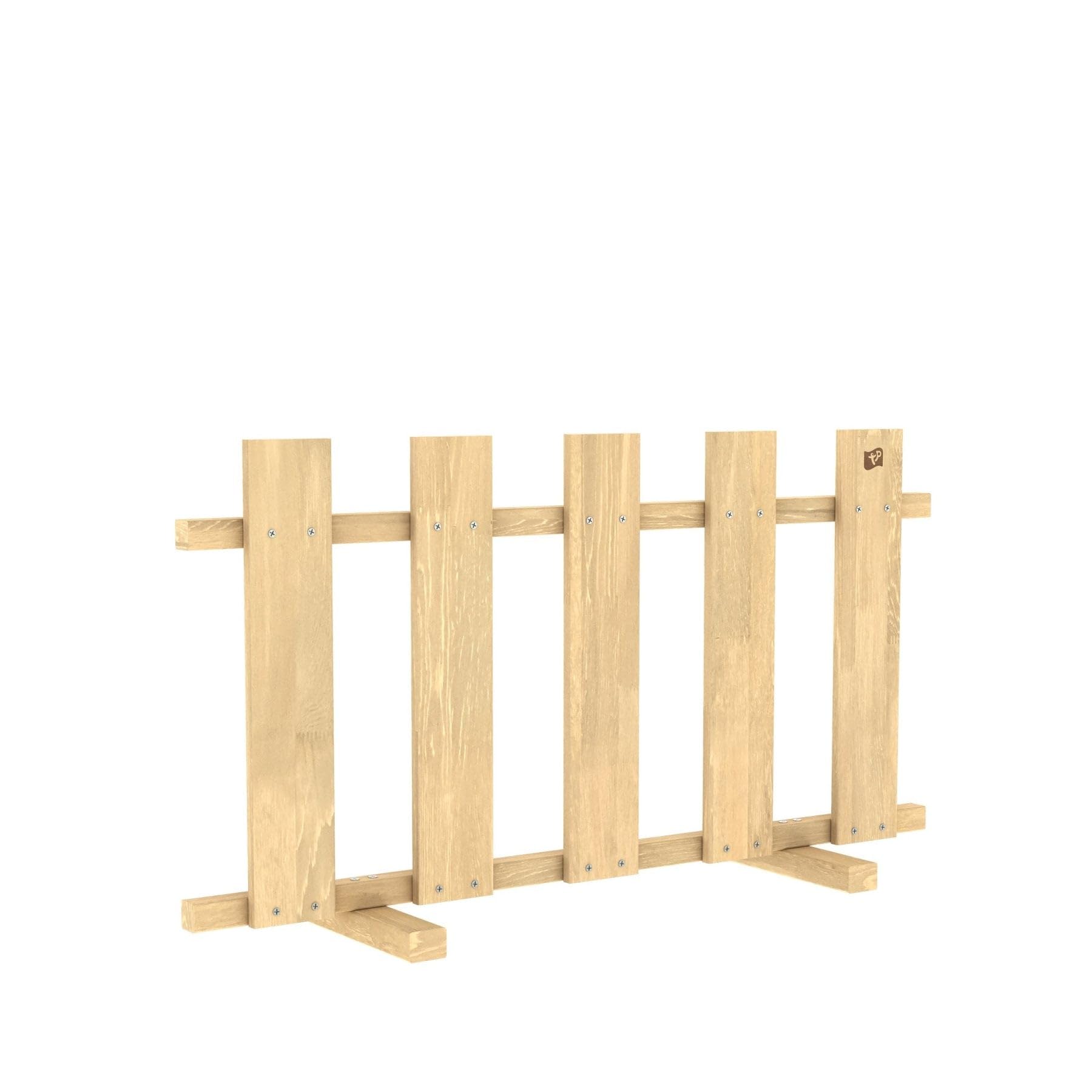 TP Toys FSC Wooden Picket Fence, Playhouse Accessory, free standing fence to add to any garden and outdoor playhouse