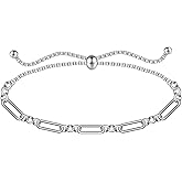 CHIC & ARTSY 925 Sterling Silver Ankle Bracelets for Women, Adjustable Double Layer Chain Anklets, Minimalist Lightweight Foot Jewelry for Beach & Everyday Wear