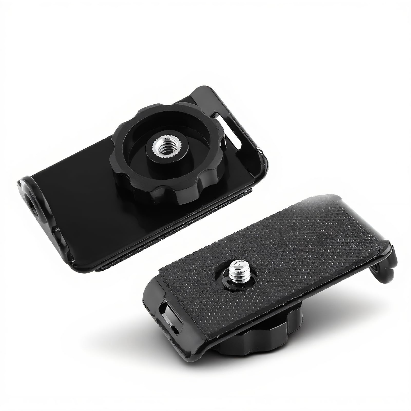 Dpofirs Strap Plate,1/4 Type Screw Black Strap Plate Quick Release Buckle DSLR Camera Shoulder Neck Belt,Camera Buckle Plate,Portable 1/4 Type Screw Black Strap Plate Quick Release Buckle