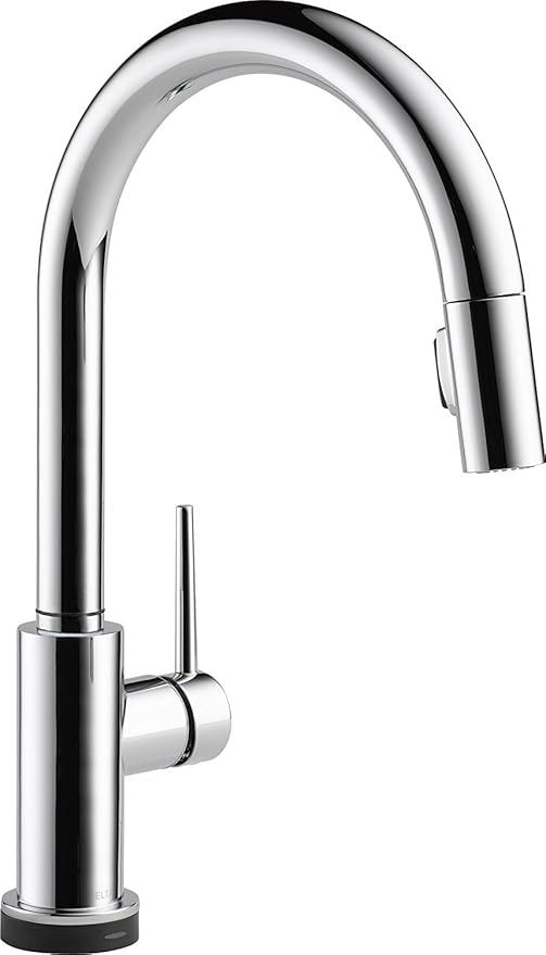 Delta Faucet Trinsic Voiceiq Single Handle Touch Kitchen Sink