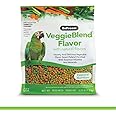 ZuPreem VeggieBlend Bird Pellets, Daily Bird Food for Parrot, Conure, Caique, African Grey, Eclectus, Small Cockatoo, Core Nutrition for Medium Large Birds, Vitamins, Parrot Pellets (M/L, 17.5 lb)