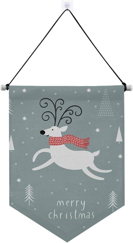 Amazon Co Jp ドアバナー 飾り付け Door Banner 装飾 壁飾り 壁掛け パーティーグッズ 人気 おしゃれ インテリアグッズ ドア 飾り かざり 玄関小物 サインプレート ドアプレート クリスマス しか 鹿飾り 置物 布製 タペストリー 掛け物 ホーム キッチン