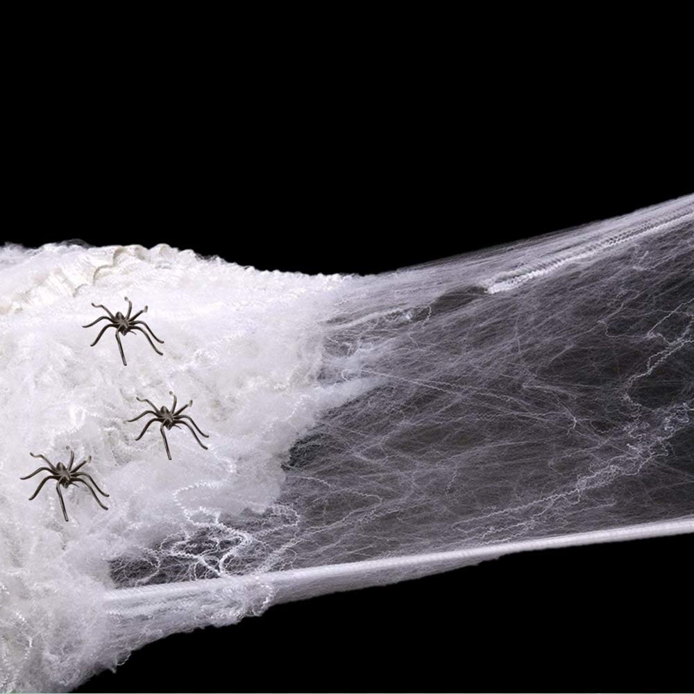 Best Spider Web Lace Tablecloth Indoor Bar Decor Table Cover Black