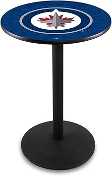 Amazon Com Holland Bar Stool Co Winnipeg Jets Pub Table 28 In