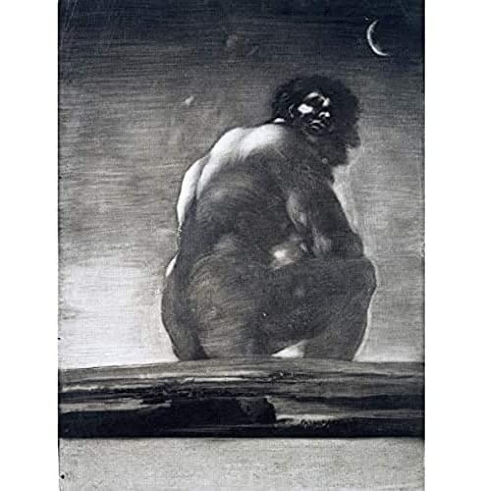 Francisco Goya Y Lucientes Seated Giant Art Print Canvas Premium Wall Decor Poster Mural