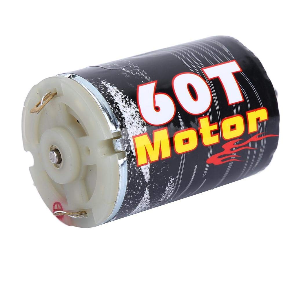 RC Car Brushed Motor, 540 Brushed Motor Spare Part Accessory for 1/10 RC Car Boat Model(60T)