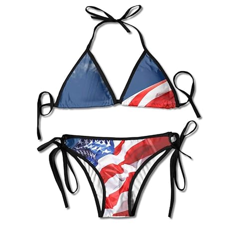 MSGDF Cute Pandas Sexy Boxing Bikini Women Halterneck Top and Set Swimsuits Beach Swimming