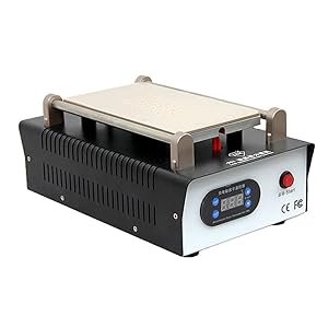 NEWTRY TBK988 Manual Built-in Large Pump Separator Screen-spliting Machine Multifunction Touch Screen LCD Assembly Splitter Built-in Vacuum Pump Split Screen Artifact Screen Repair Tool 110V-240V