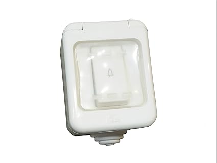 C&S Plastic Water Proof Bell Switch (Ivory)