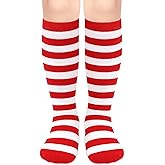 Sarfel Kids Soccer Socks Toddler Baseball Socks Youth Softball Sock Boys Football Sock Team Sports Girls Athetic Accessory