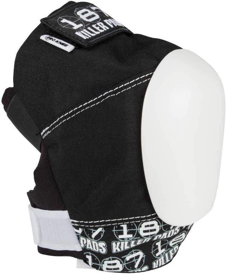 187 Killer Pro Knee Pads, X-Large, Black / Black : Sports & Outdoors