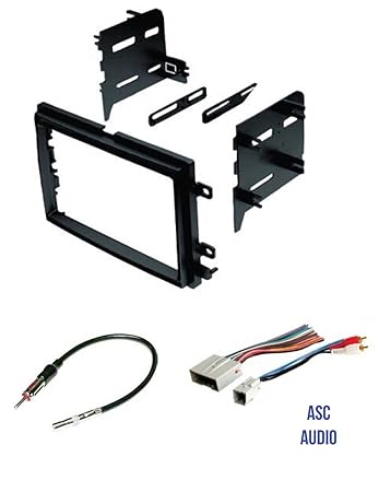 Asc Audio Car Stereo Radio Install Dash Kit Wire Harness And Antenna Adapter To Install A Double Din Radio For Some Ford Lincoln Mercury Vehicles