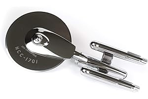 UKONIC Star Trek: The Original Series USS Enterprise NCC 1701 Pizza Cutter Utensil