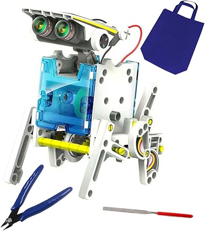 Amazon フェリモア ソーラーパワーロボ 手作りロボットキット 13in1 Diy 自由研究 太陽光発電 マルチカラー 太陽 ソーラー おもちゃ